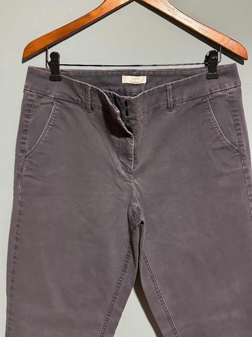 Loft blue chino pants, size 12 Tall